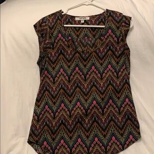 Aztec flowy top